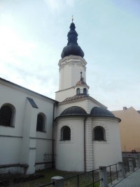 pohľad na časť kostola