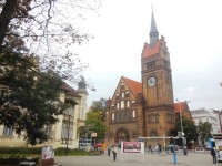 Ostrava - Evanjelický Kristov kostol a Husův sad