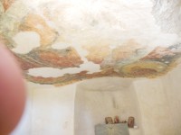 stropná maľba v kláštore
