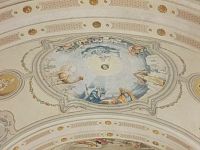 maľba stropu kostola