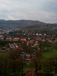 Dolný kostol a mestečko Banska Štiavnica