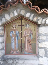 detail sv. Konstantina a Eleny