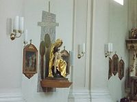 bočná stena oltára