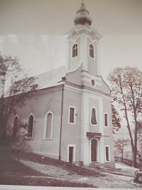kostol z infopanelu