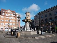 Dánsko - Kodaň  Gammeltorv - Staré námestie