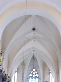 strop lode kostola