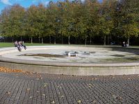 fontána nad Cisternerne, je jeseň, už bez vody
