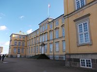 barokový palác Frederiksberg Slot z roku 1669