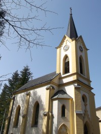 Rajecké Teplice - dva kostoly
