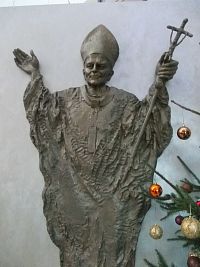 reliéf papeža Pavla II.