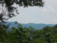 pohľad od chaty na Strážovské vrchy