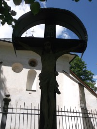 kríž s dreveným korpusom Krsita