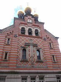 jediný pravoslavný kostol v hlavnom meste Kodaň