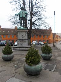 Dánsko - Kodaň - pamätník kráľa Christiana IV