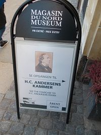 pozvánka do izby H. Ch. Andersena