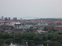 v diaľke most do Švédska Oreund