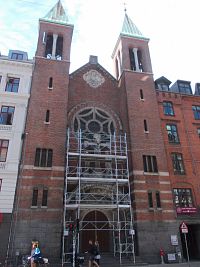 Dánsko - Kodaň - kostol Sakramentkirken