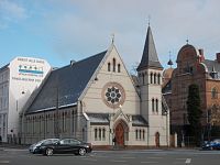 Dánsko - Kodaň - kostol Katolsk Apotolisk Kirke