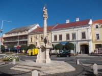 Maďarsko - mesto Tapolca - Hlavné námestie