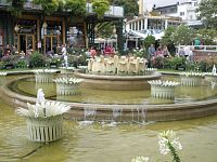 terasovitá fontána