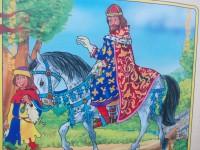 Karel IV. na koni
