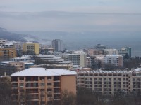 pohľad z hotela na Zlaté Piesky