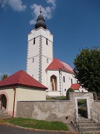 Horné Vestenice - kostol sv. Petra a Pavla