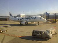 lietadlo spoločnosti Finnair
