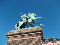 jazdecká socha
