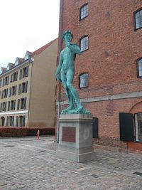 Dánsko - Kodaň - socha Davida