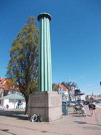 Pamätník Švédom za pomoc počas vojny