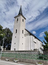 Prievaly - kostol sv. Michala archanjela