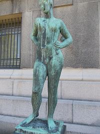 socha Moderne Pige - Moderné dievča od Gerharda Henninga