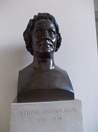 busta dánskeho sochára Bertela Thorvaldsena