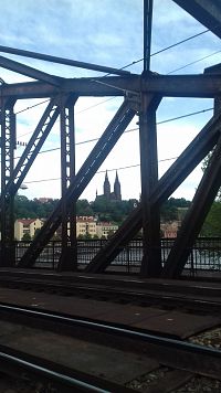 pohľad z mosta