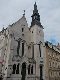 České Budějovice - Študentský kostol sv. Rodiny