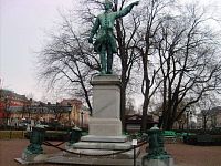 Švédsko - Štokholm - Karls torg - Námestie Karla XII