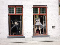Marilyn Monrou v okne