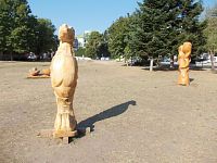 drevené sochy