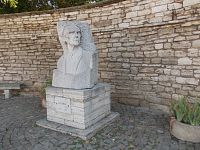 pamätník známeho bulharského herca
