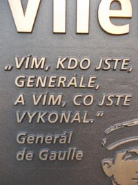 výrok generála de Gaulle