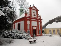 Teplice - Kaple a pomník Johana Gottfrieda Seumeho