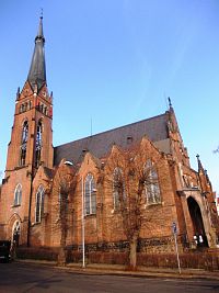 Teplice - kostol sv. Alžbety Uhorskej