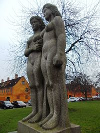 Dánsko - Kodaň - To Søstre - súsošie Dve Sestry