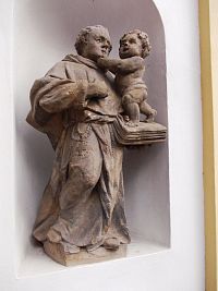 sv. Antonín s Jezulátkom