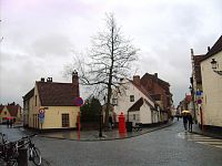 námestie, vľavo ulica Peperstraat, vpravo Rodestraat