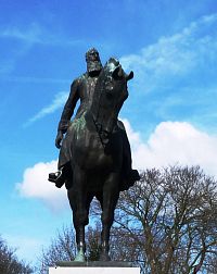 jazdecká socha kráľa Leopolda II.
