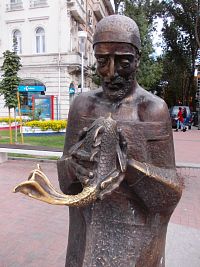 Bulharsko - Varna - Socha Rybára so zlatou rybkou