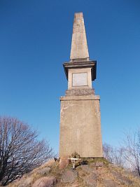 Teplice - Nová Ves - Obelisk Hanse Kudlicha