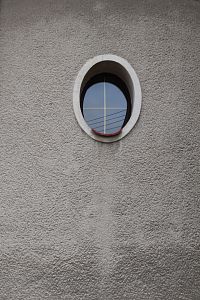 kruhové okno presbytéria